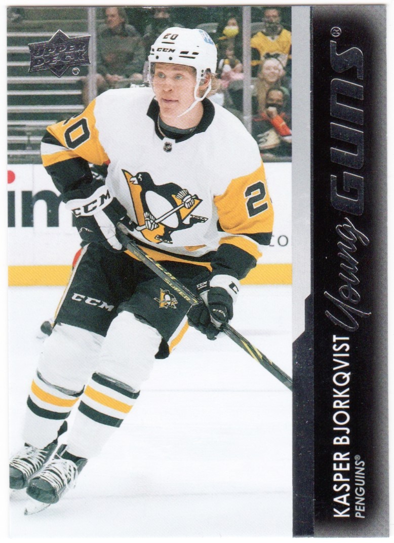 (image for) 2021-22 Upper Deck #714 Kasper Bjorkqvist Young Guns YG RC