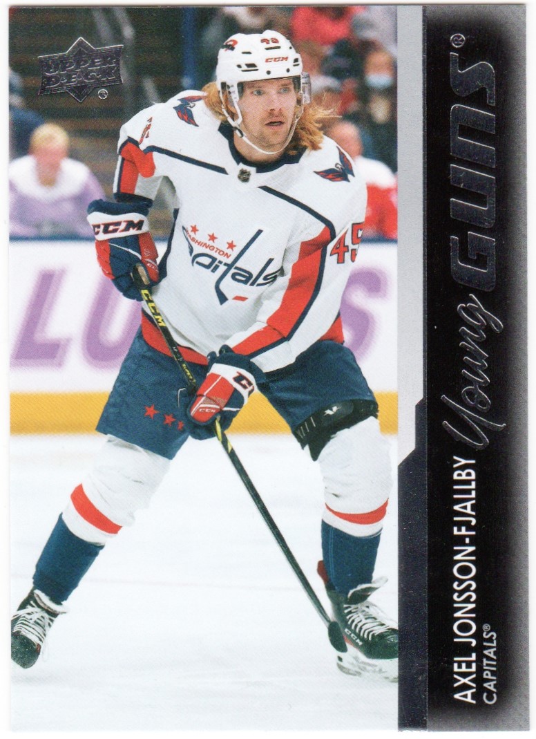 (image for) 2021-22 Upper Deck #734 Axel Jonsson-Fjallby Young Guns YG RC