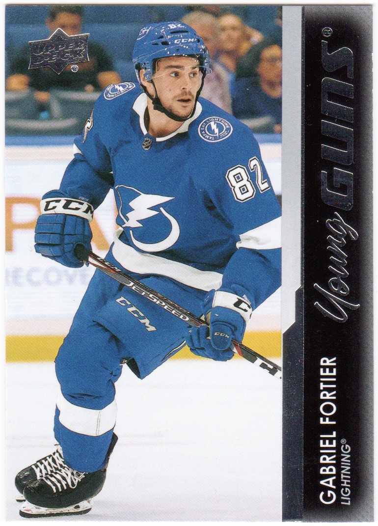 (image for) 2021-22 Upper Deck #704 Gabriel Fortier Young Guns YG RC