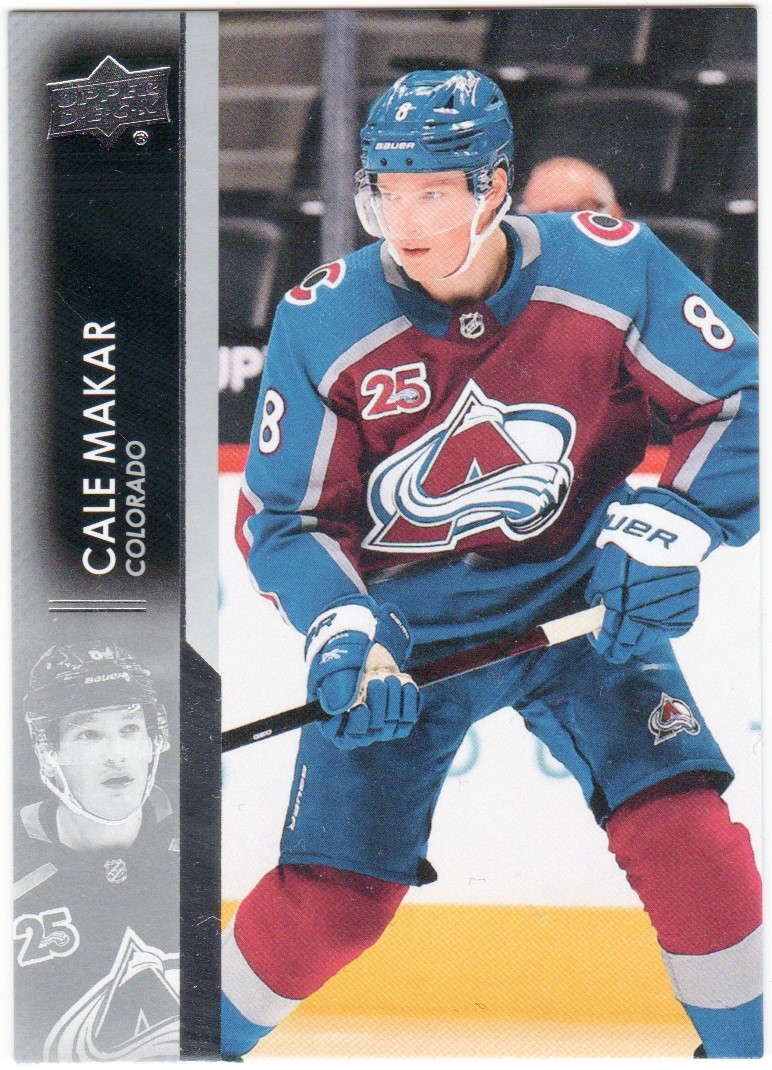 2021-22 Upper Deck #50 Cale Makar (image for) 2021-22 Upper Deck #50 Cale Makar