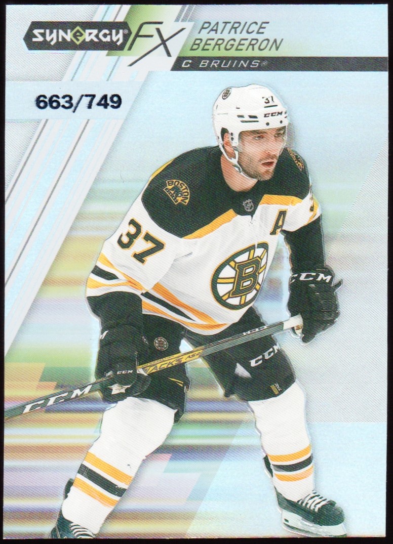 (image for) 2020-21 Synergy Synergy FX #FX39 Patrice Bergeron 663/749