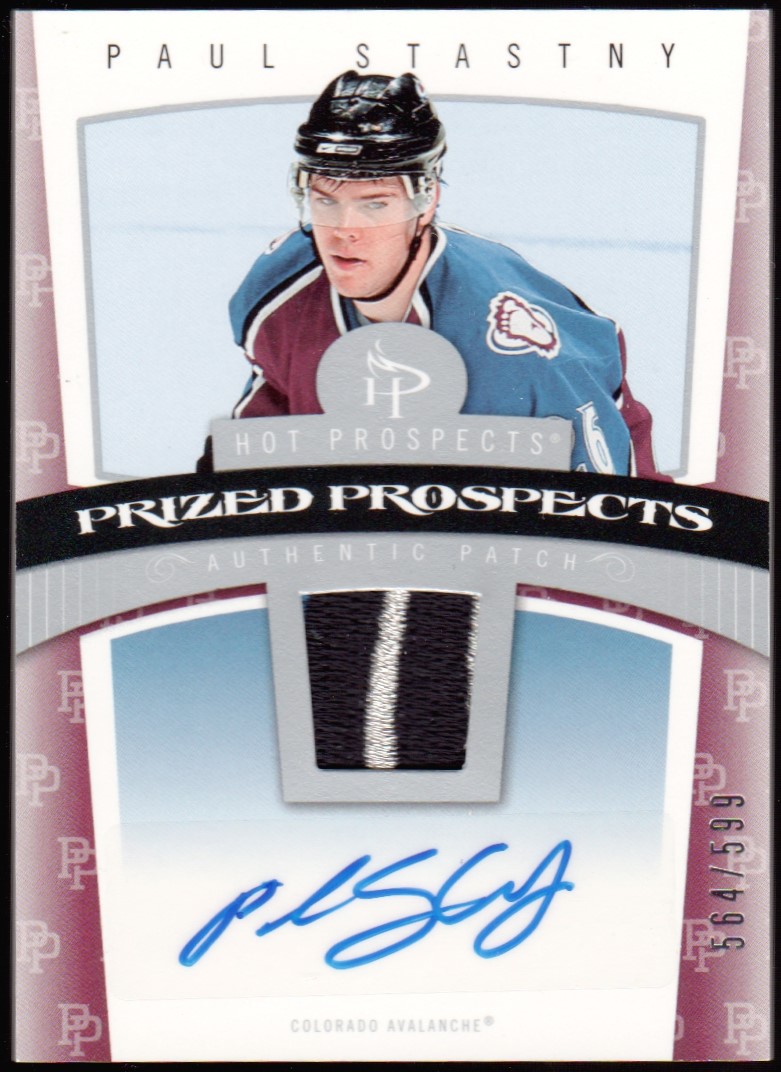 (image for) 2006-07 Hot Prospects #108 Paul Stastny PATCH AUTO RC
