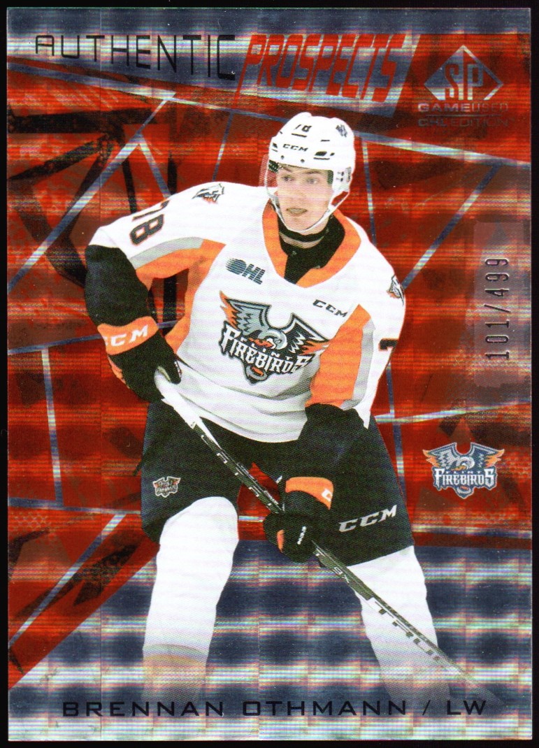 (image for) 2021-22 SP Game Used CHL Orange #47 Brennan Othmann