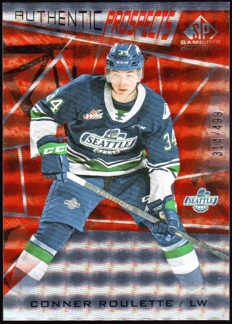 (image for) 2021-22 SP Game Used CHL Orange #63 Conner Roulette