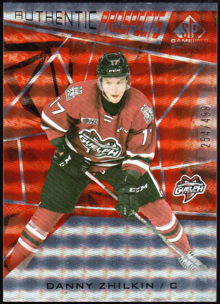 (image for) 2021-22 SP Game Used CHL Orange #53 Danny Zhilkin