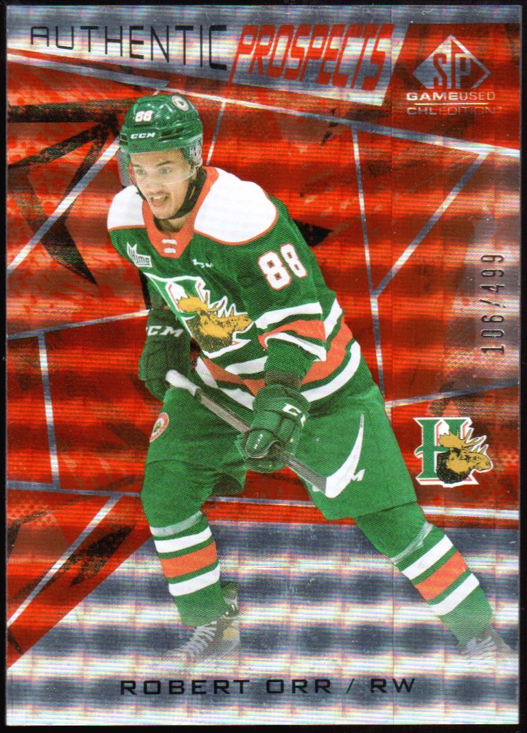 (image for) 2021-22 SP Game Used CHL Orange #62 Robert Orr