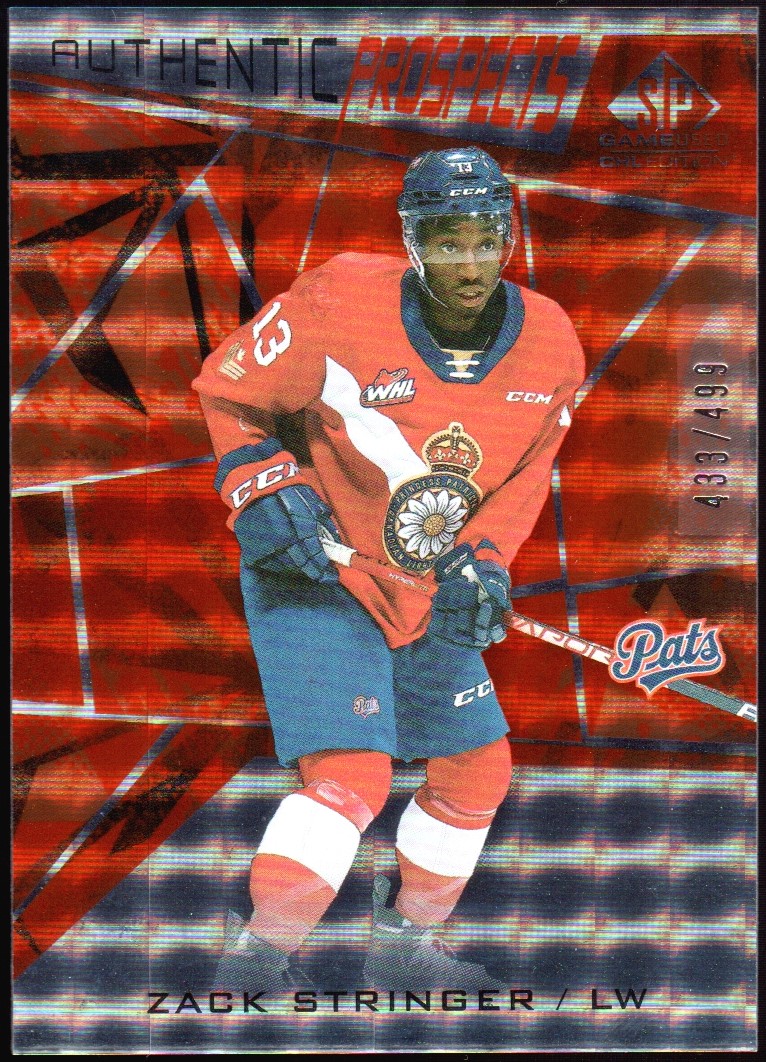 (image for) 2021-22 SP Game Used CHL Orange #37 Zack Stringer