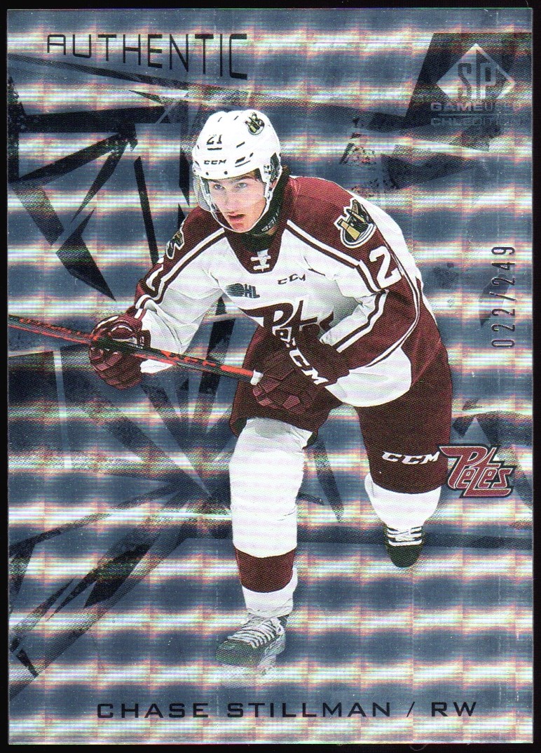 (image for) 2021-22 SP Game Used CHL Silver #20 Chase Stillman