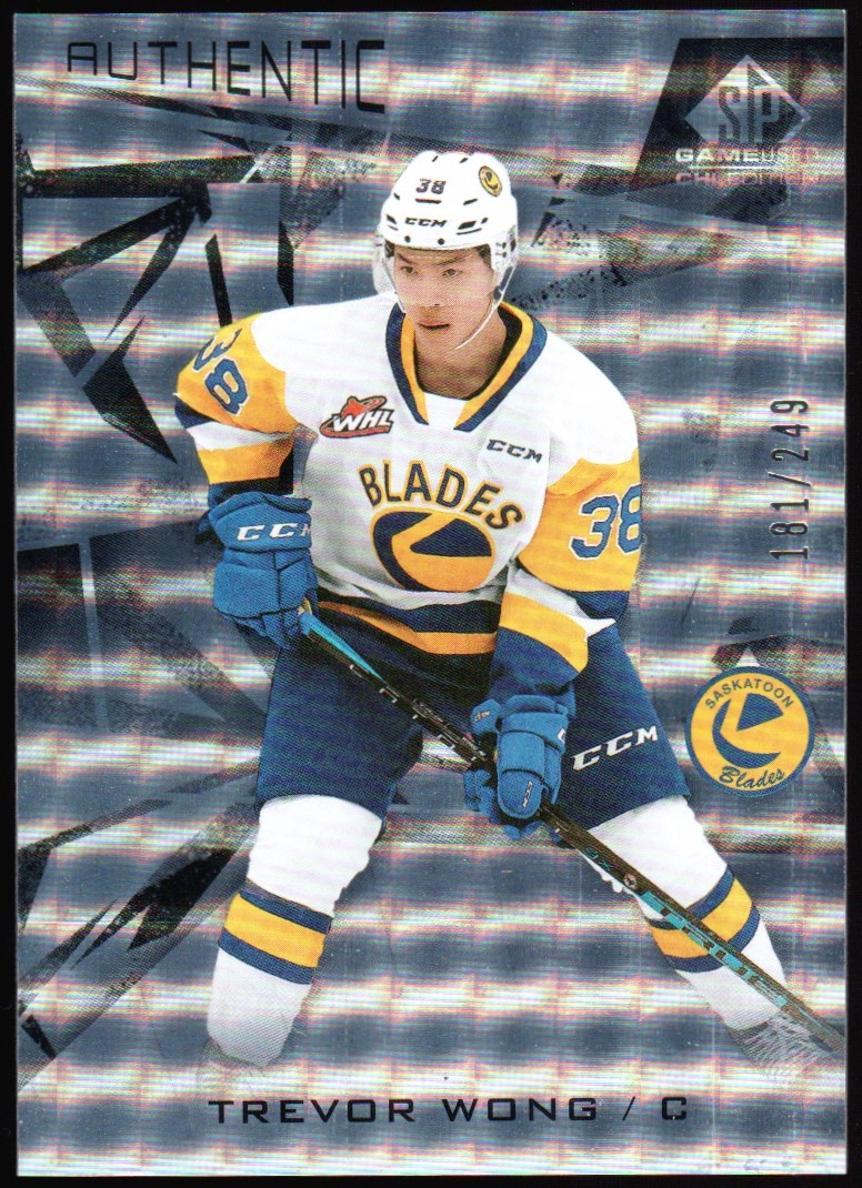 (image for) 2021-22 SP Game Used CHL Silver #70 Trevor Wong