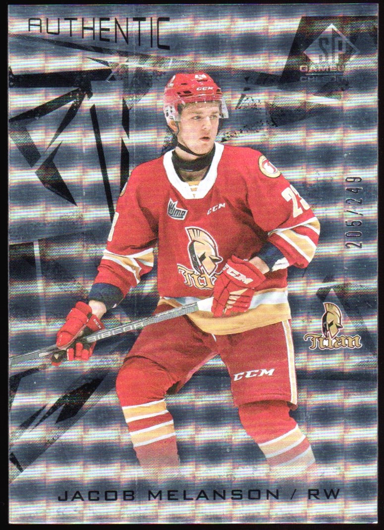(image for) 2021-22 SP Game Used CHL Silver #64 Jacob Melanson