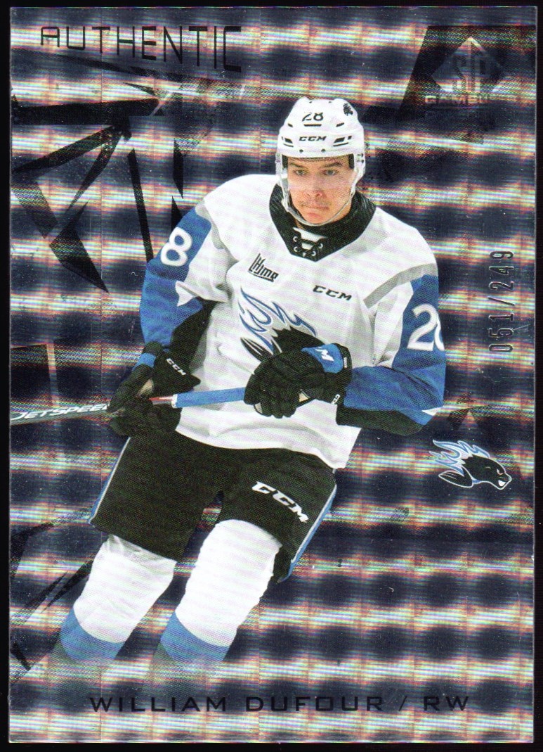 (image for) 2021-22 SP Game Used CHL Silver #67 William Dufour