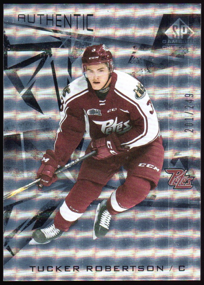 (image for) 2021-22 SP Game Used CHL Silver #50 Tucker Robertson