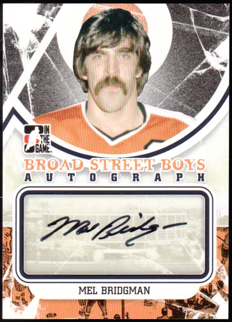 2011-12 ITG Broad Street Boys Autographs #AMB Mel Bridgman (image for) 2011-12 ITG Broad Street Boys Autographs #AMB Mel Bridgman