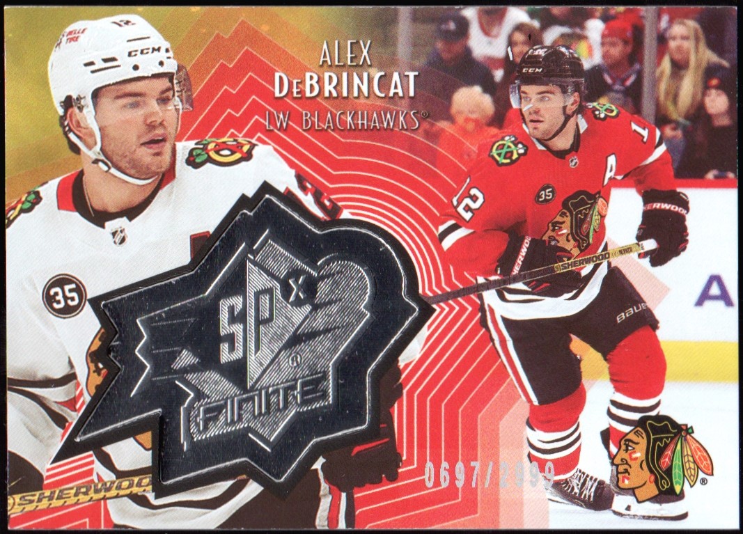 (image for) 2021-22 Upper Deck SPx Finite #SF11 Alex DeBrincat 697/2999