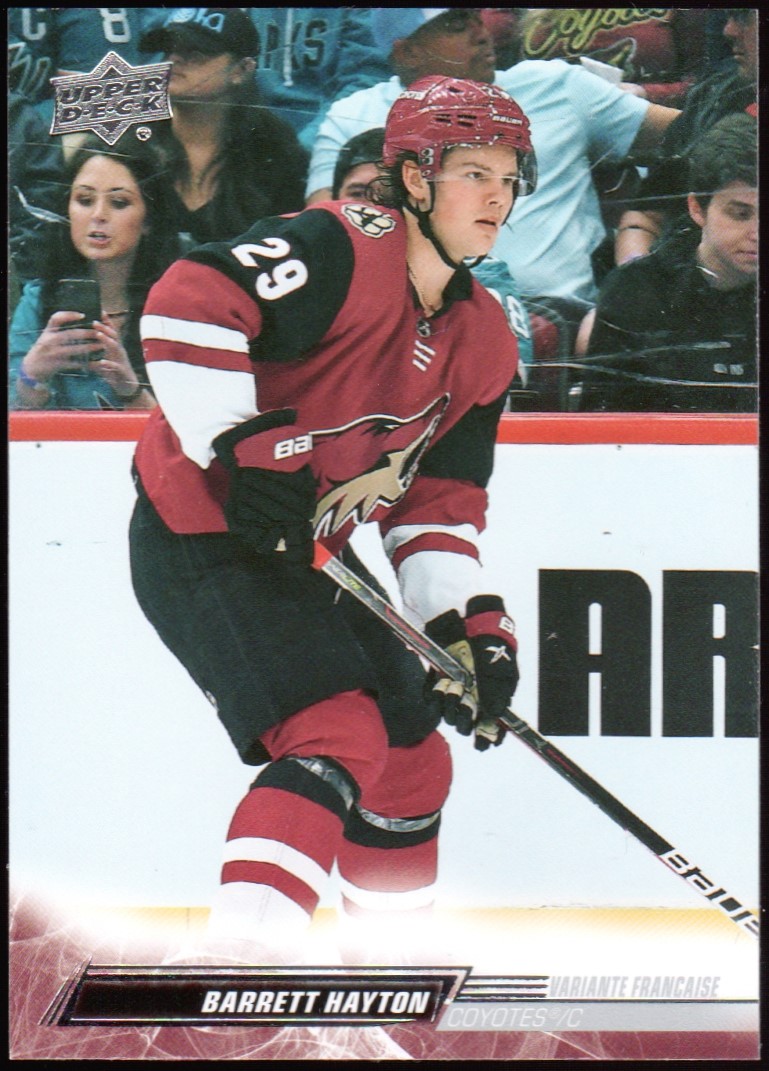 (image for) 2022-23 Upper Deck French #9 Barrett Hayton