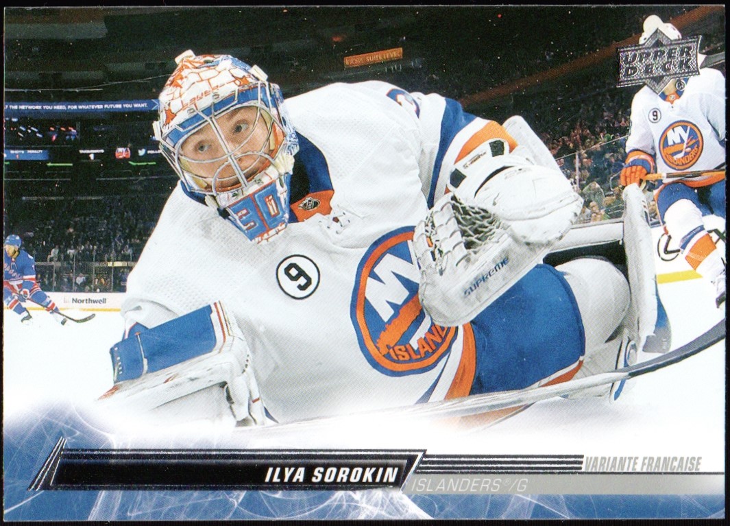 (image for) 2022-23 Upper Deck French #118 Ilya Sorokin