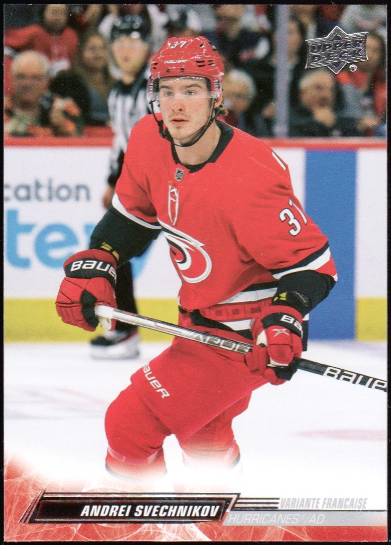 (image for) 2022-23 Upper Deck French #37 Andrei Svechnikov