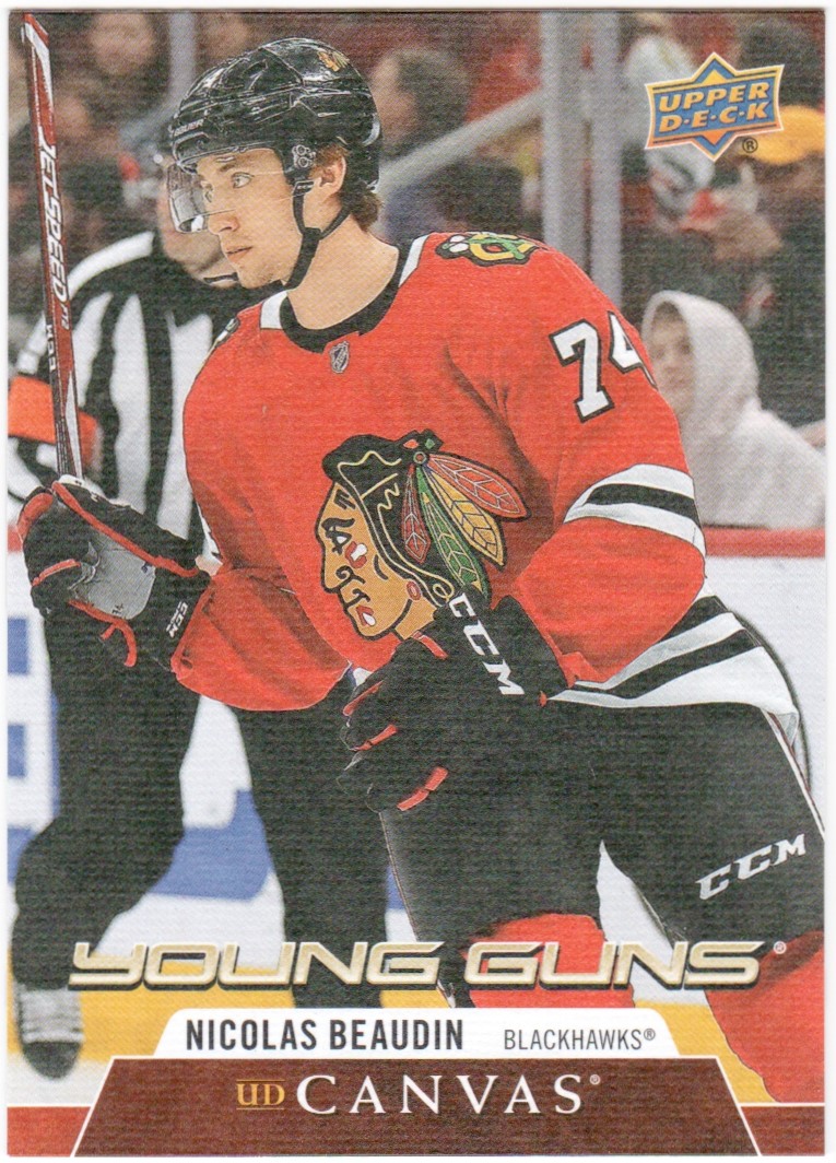(image for) 2020-21 Upper Deck Canvas #C99 Nicolas Beaudin YG