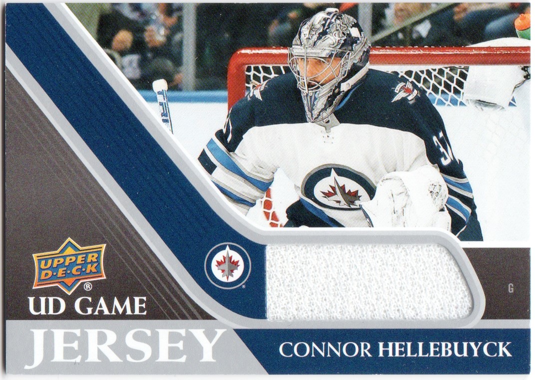 2020-21 Upper Deck Game Jerseys #GJCO Connor Hellebuyck (image for) 2020-21 Upper Deck Game Jerseys #GJCO Connor Hellebuyck