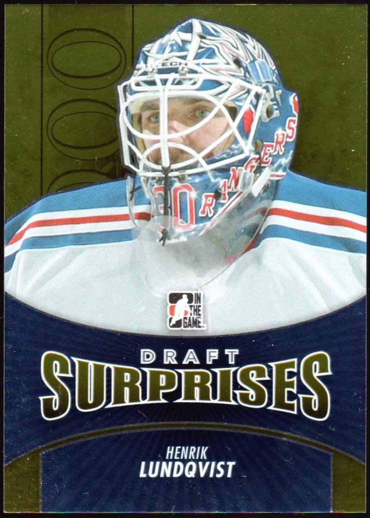 (image for) 2012-13 ITG Draft Prospects Gold #165 Henrik Lundqvist /10