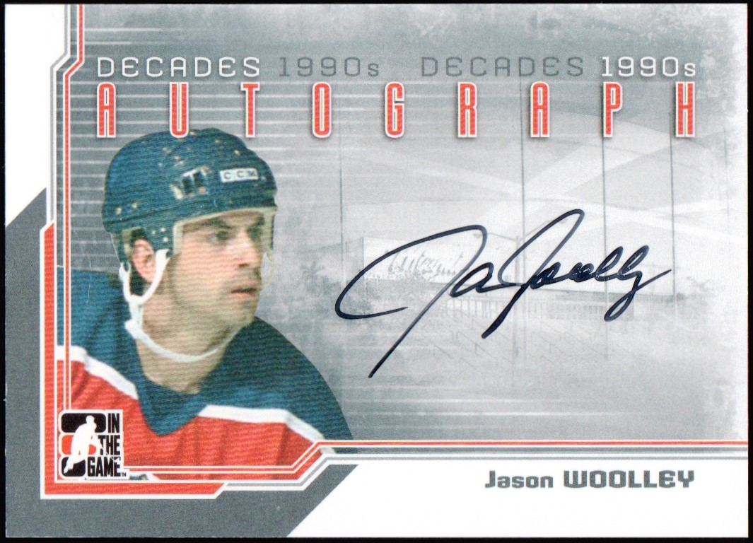 (image for) 2013-14 ITG Decades 1990s Autographs #AJW Jason Woolley