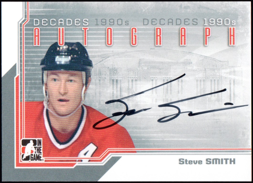 (image for) 2013-14 ITG Decades 1990s Autographs #ASSM Steve Smith