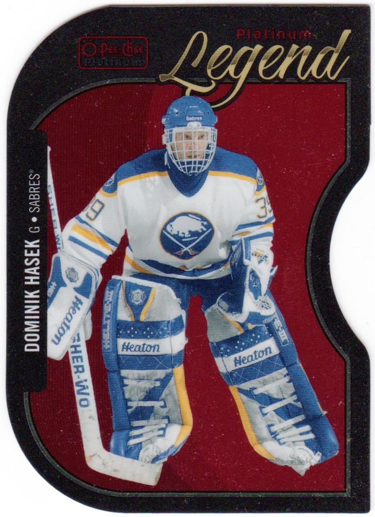 2014-15 O-Pee-Chee Platinum Legends #LS8 Dominik Hasek (image for) 2014-15 O-Pee-Chee Platinum Legends #LS8 Dominik Hasek