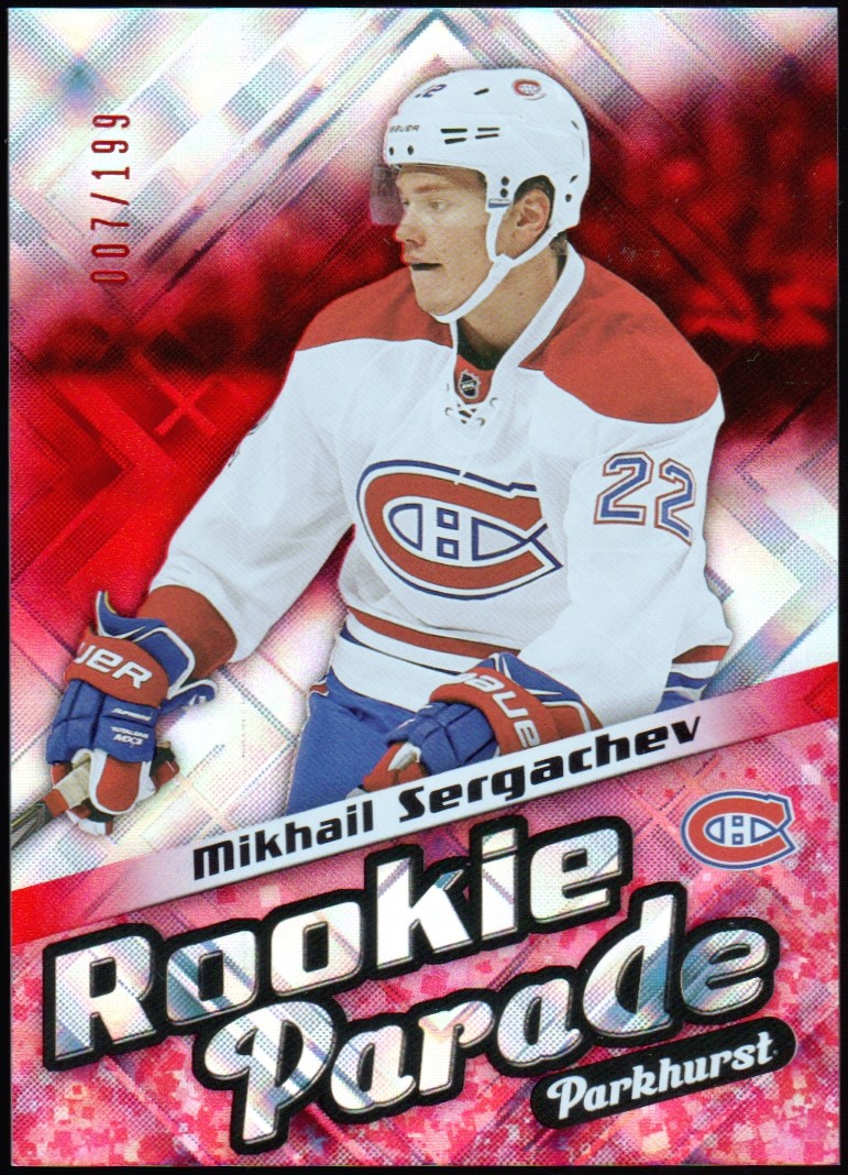 (image for) 2016-17 Parkhurst Rookie Parade Red #RP29 Mikhail Sergachev