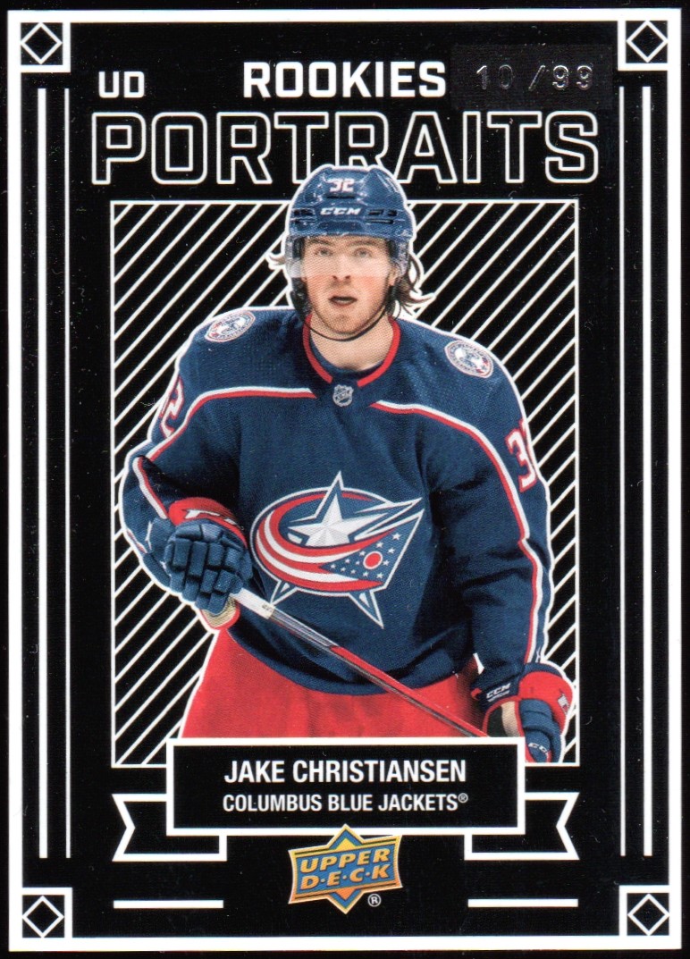 (image for) 2022-23 Upper Deck UD Portraits Silver #P54 Jake Christiansen