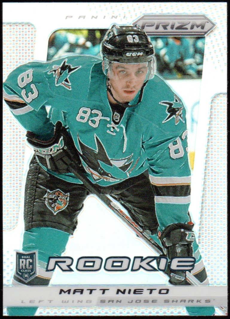 2013-14 Panini Prizm Prizms #387 Matt Nieto RC (image for) 2013-14 Panini Prizm Prizms #387 Matt Nieto RC