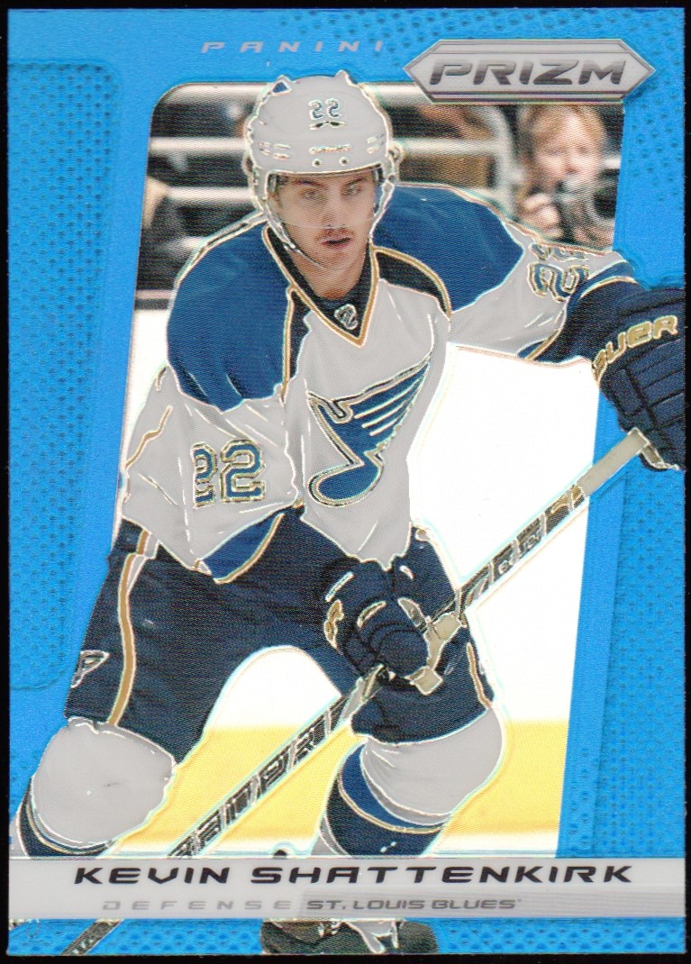 2013-14 Panini Prizm Prizms Blue #181 Kevin Shattenkirk (image for) 2013-14 Panini Prizm Prizms Blue #181 Kevin Shattenkirk