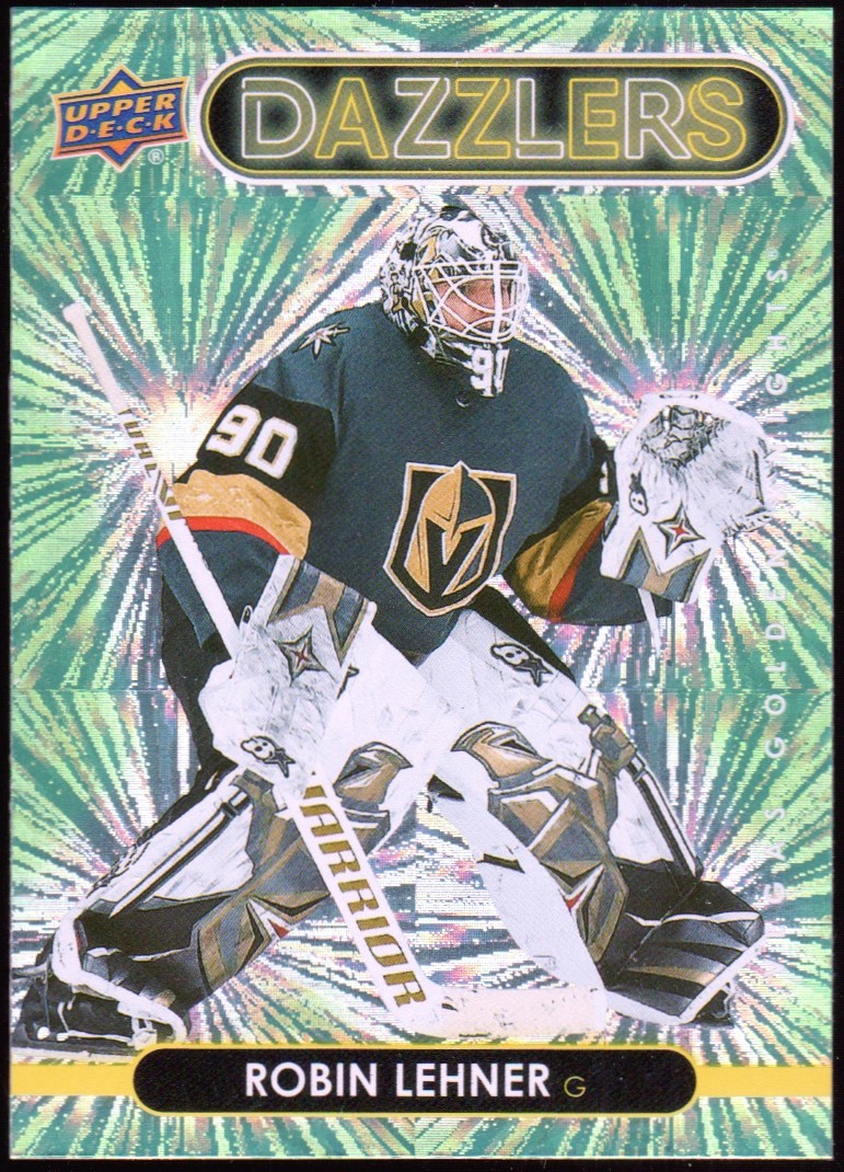 (image for) 2021-22 Upper Deck Dazzlers Green #DZ45 Robin Lehner