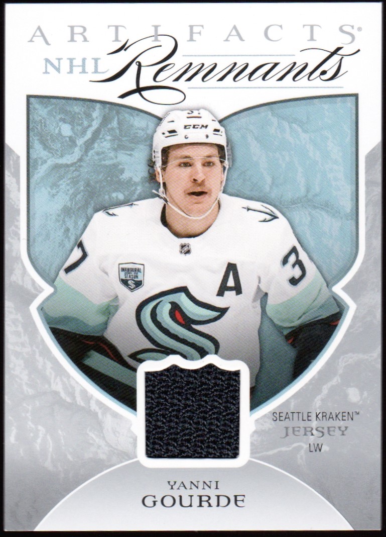 (image for) 2022-23 Artifacts NHL Remnants #NRYG Yanni Gourde