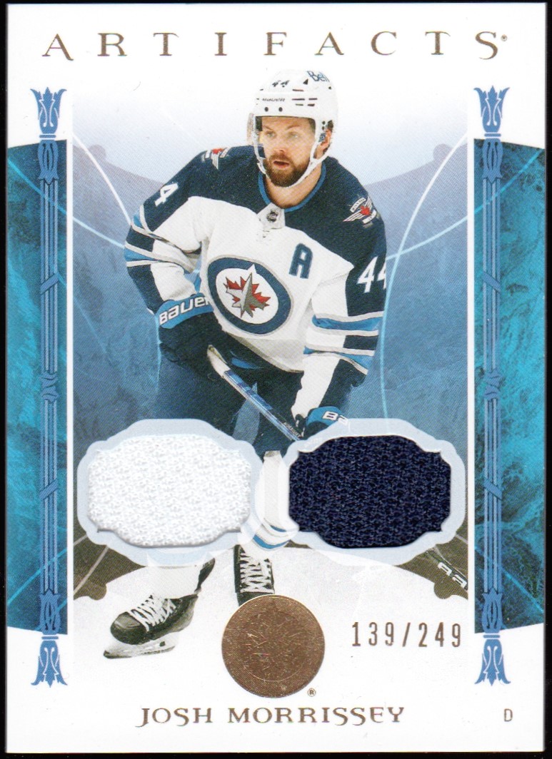(image for) 2022-23 Artifacts Materials Gold #92 Josh Morrissey 139/249