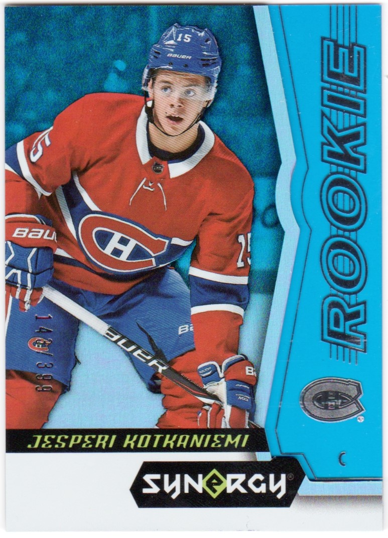 (image for) 2018-19 Synergy Blue #96 Jesperi Kotkaniemi 143/399