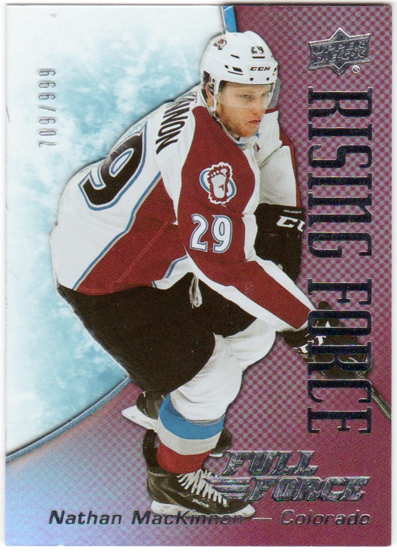 (image for) 2015-16 UD Full Force Rising Force #RFNM Nathan MacKinnon