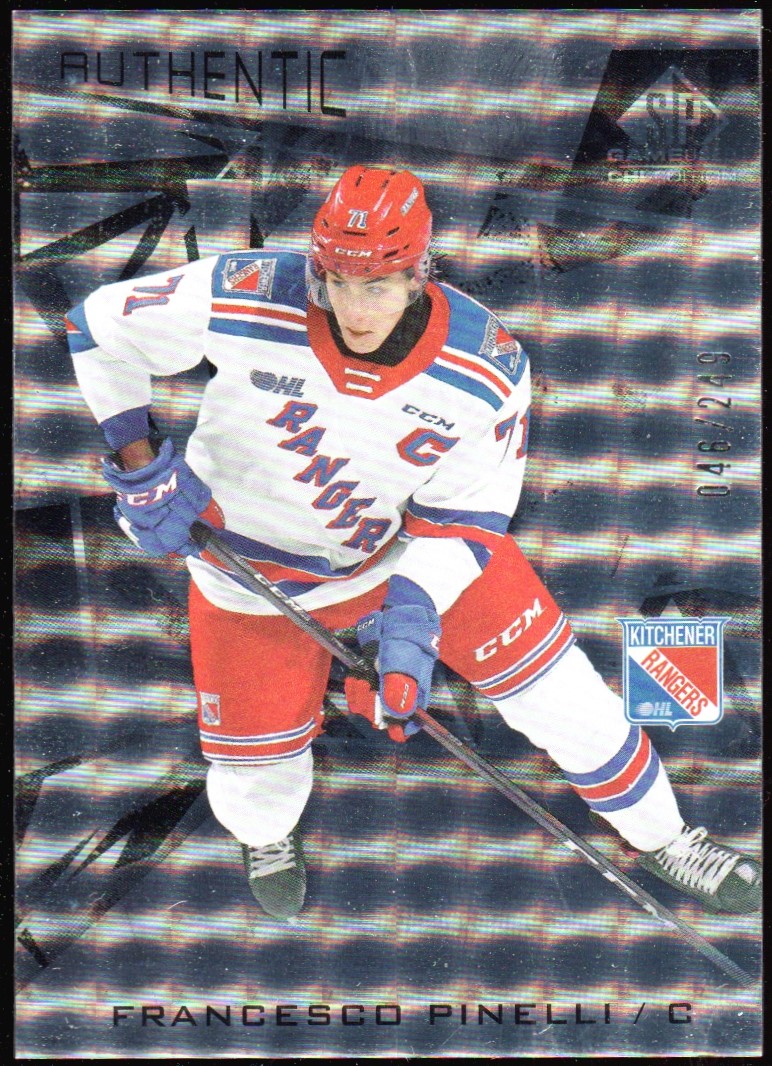 (image for) 2021-22 SP Game Used CHL Silver #38 Francesco Pinelli