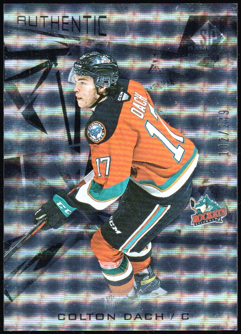 (image for) 2021-22 SP Game Used CHL Silver #46 Colton Dach