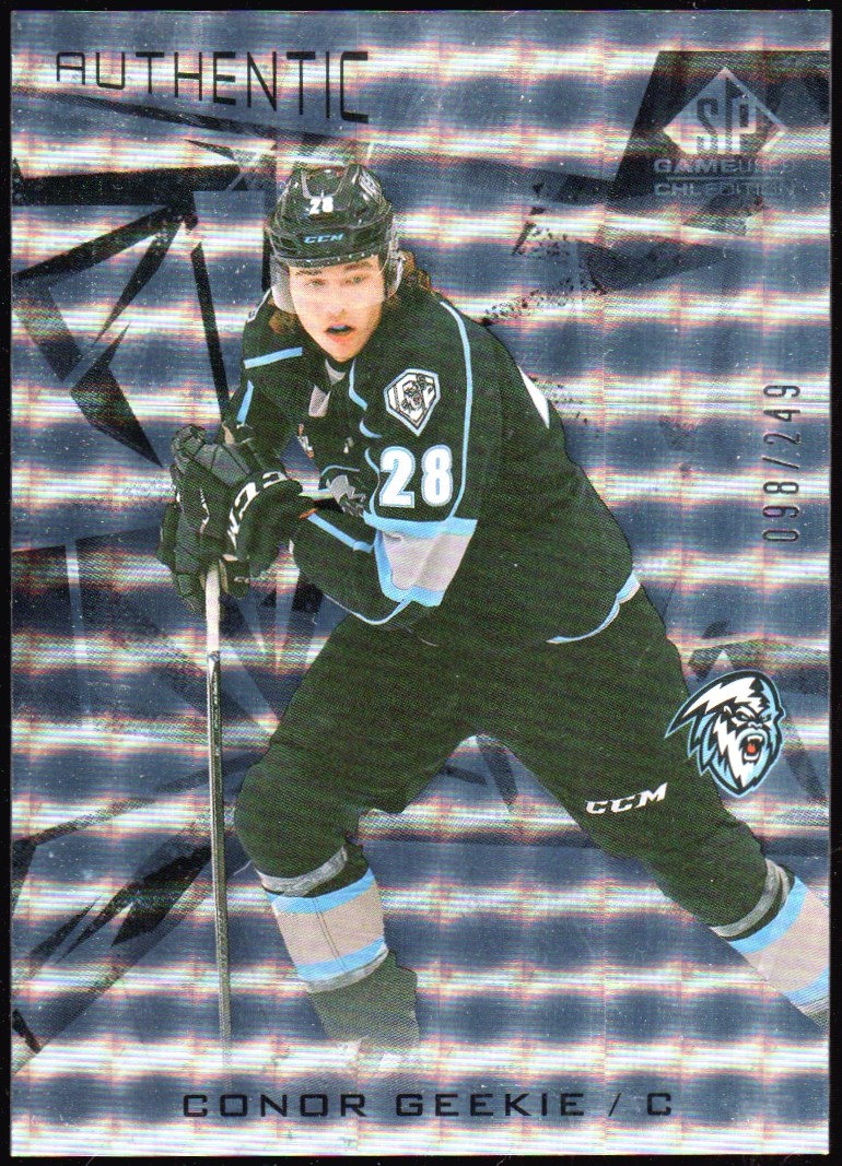 (image for) 2021-22 SP Game Used CHL Silver #49 Conor Geekie