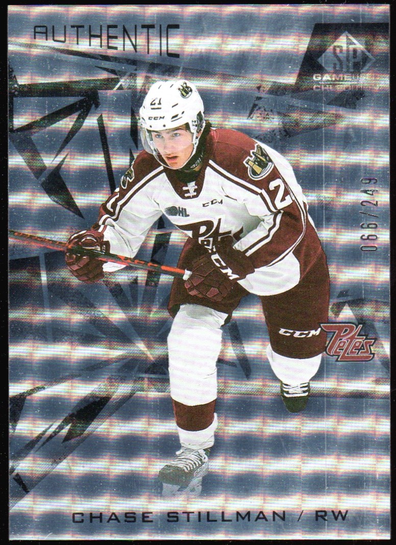 (image for) 2021-22 SP Game Used CHL Silver #20 Chase Stillman
