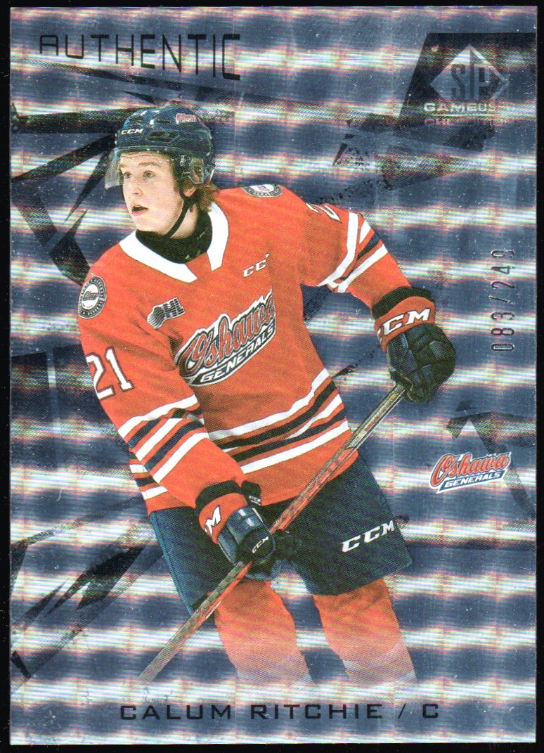 (image for) 2021-22 SP Game Used CHL Silver #19 Calum Ritchie