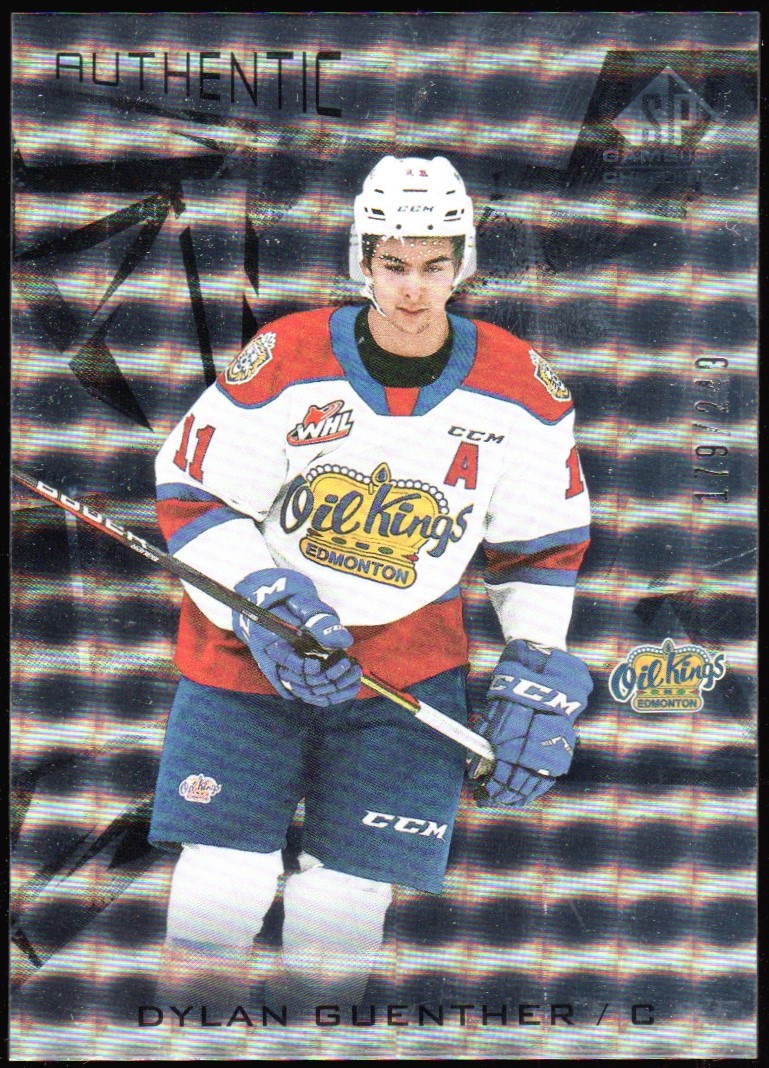 (image for) 2021-22 SP Game Used CHL Silver #18 Dylan Guenther