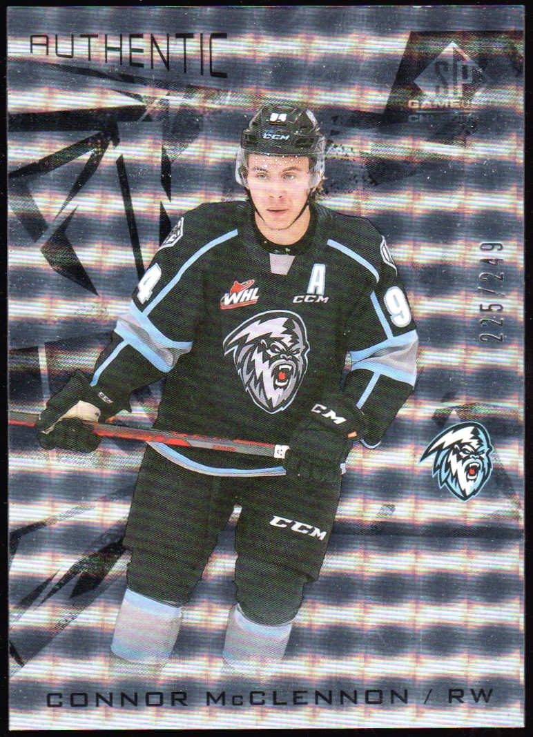 (image for) 2021-22 SP Game Used CHL Silver #13 Connor McClennon