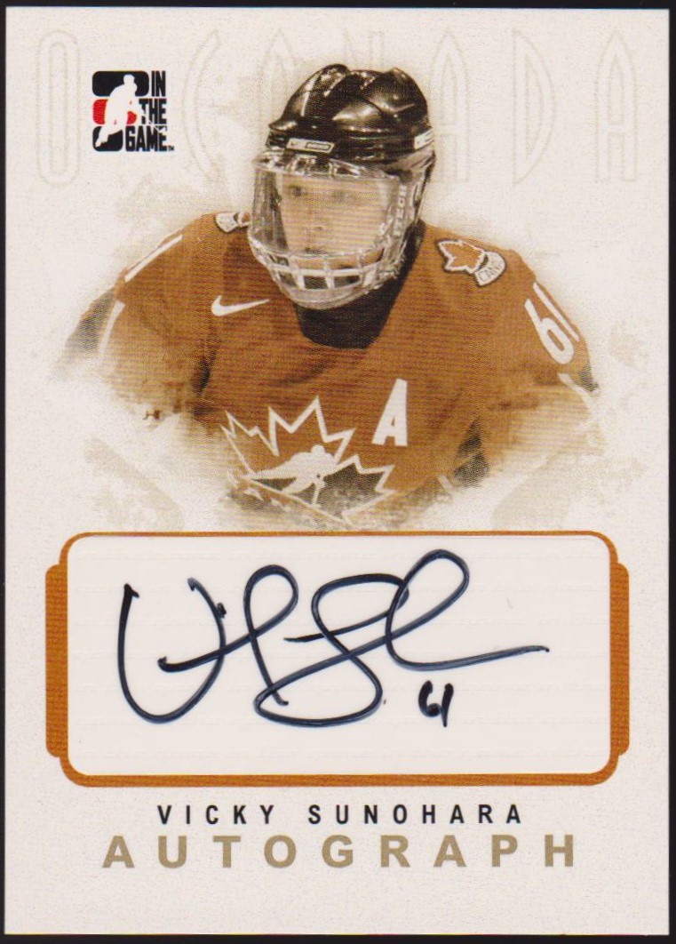 (image for) 2007-08 ITG O Canada Autographs #AGA Gillian Apps