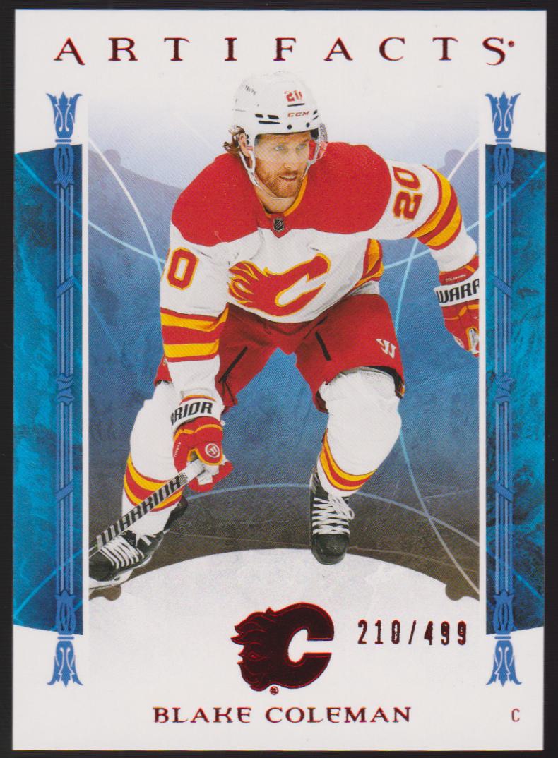 2022-23 Artifacts Ruby #8 Blake Coleman 210/499 (image for) 2022-23 Artifacts Ruby #8 Blake Coleman 210/499