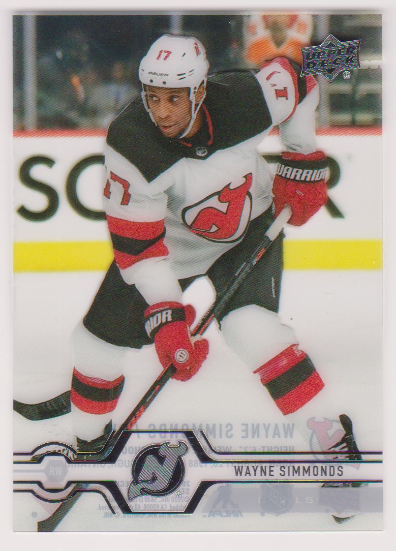 (image for) 2019-20 Upper Deck Clear Cut #331 Wayne Simmonds