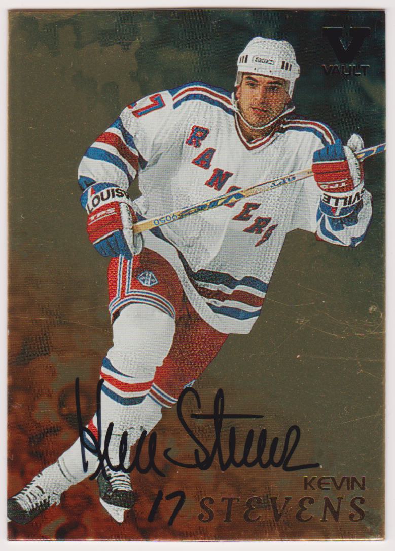1998-99 Be A Player Autographs Gold #88 Kevin Stevens (image for) 1998-99 Be A Player Autographs Gold #88 Kevin Stevens