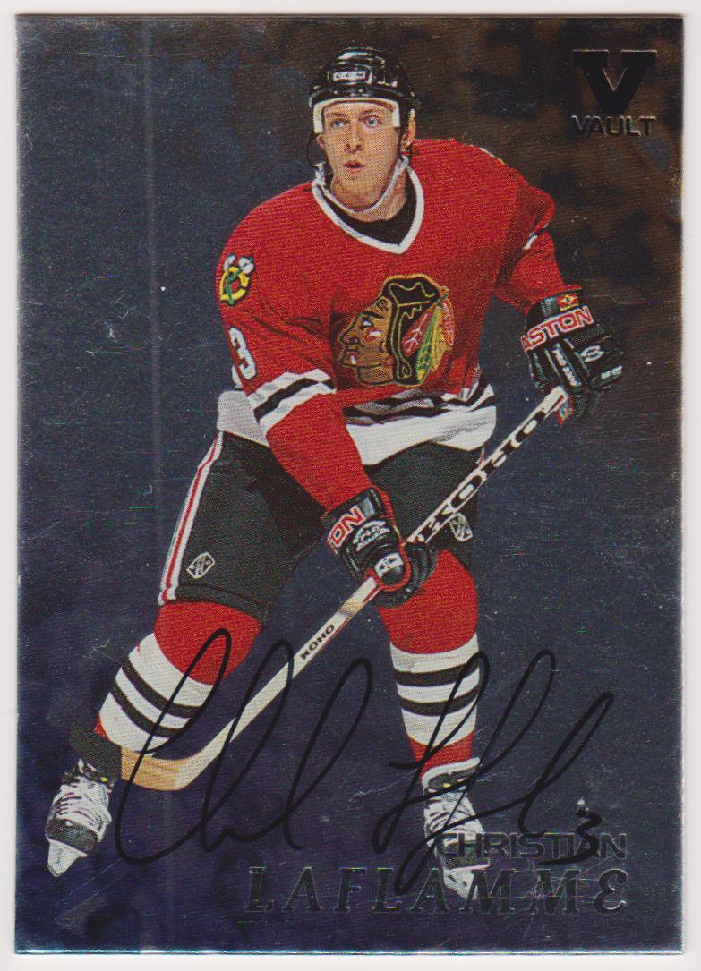 (image for) 1998-99 Be A Player Autographs #32 Christian Laflamme Vault