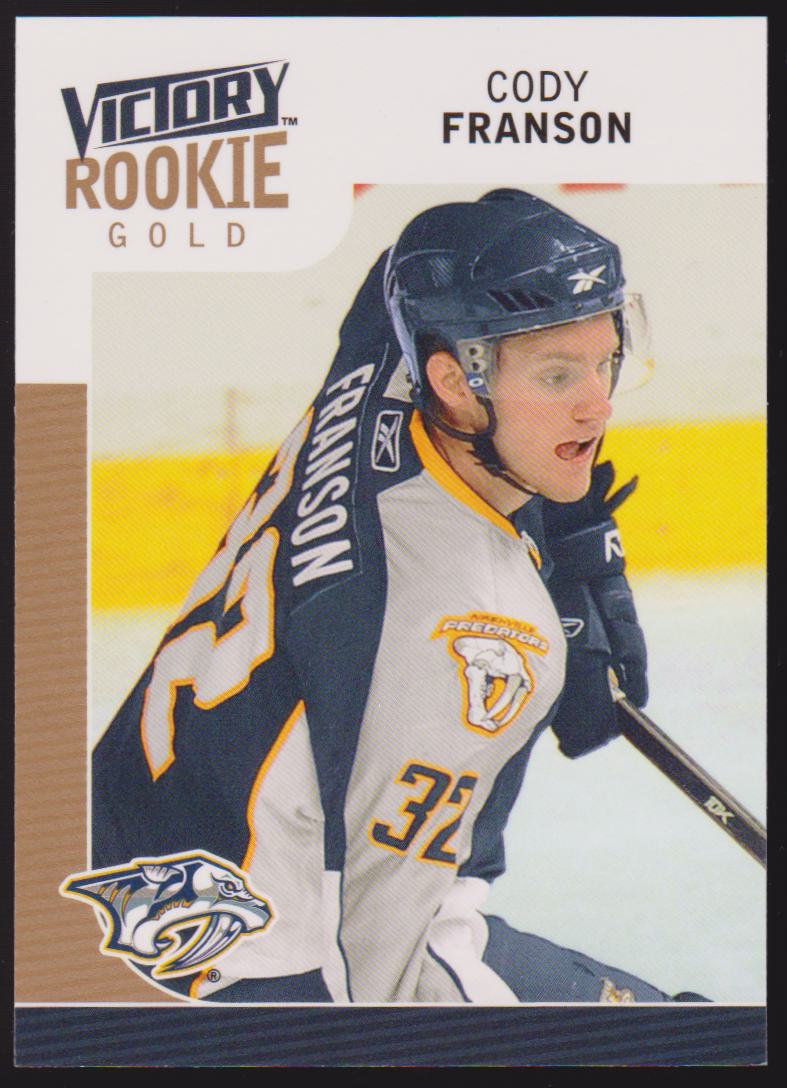 (image for) 2009-10 Upper Deck Victory Gold #316 Cody Franson RC