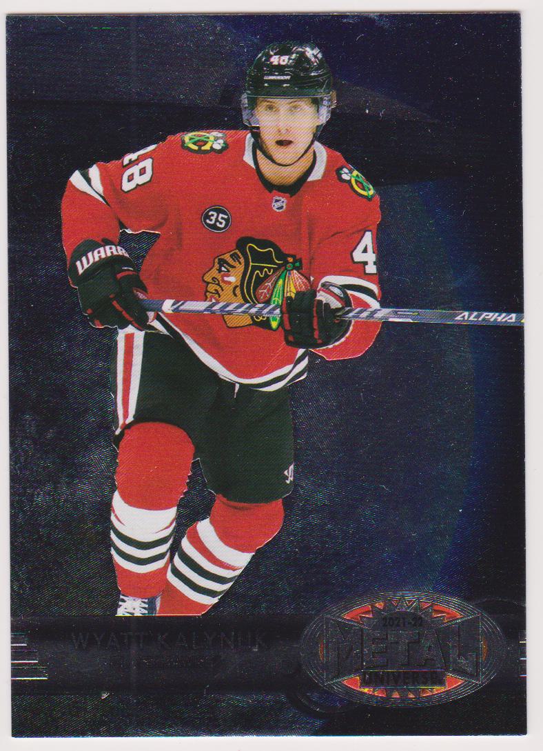 2021-22 Metal Universe '97-98 Retro Rookies #R42 Wyatt Kalynuk (image for) 2021-22 Metal Universe '97-98 Retro Rookies #R42 Wyatt Kalynuk